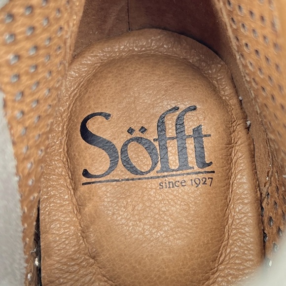 Sofft Gray Suede Wedge Bootie - Picture 9 of 9